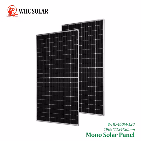 Usine de modules photovoltaïques solaires demi-cellules de 182 mm 410W 550W 700W 144 cellules photovoltaïques Perc Hjt Mono Prix du panneau solaire pour la maison système d'énergie solaire commercial
